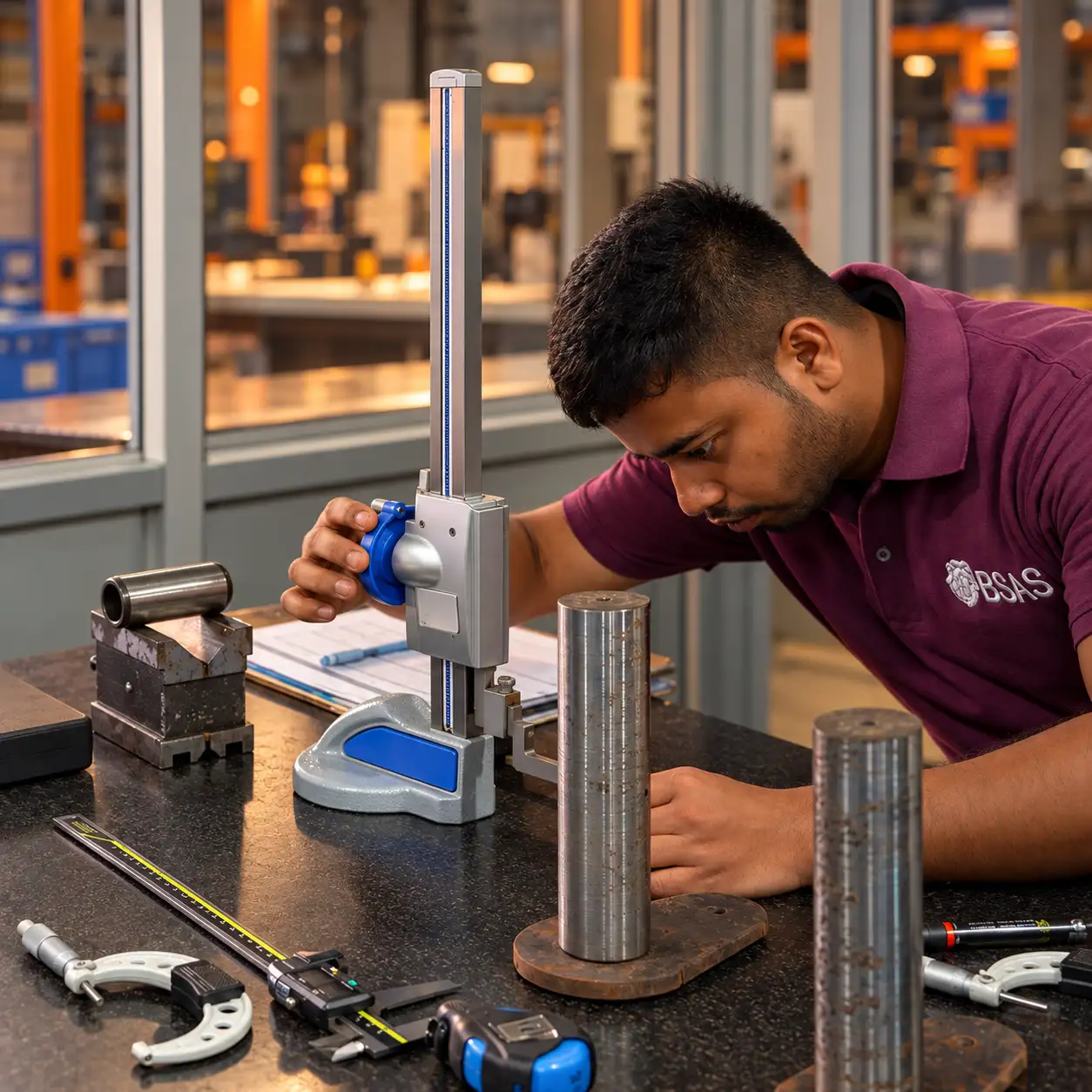 Dimensional inspection and component quality checks
